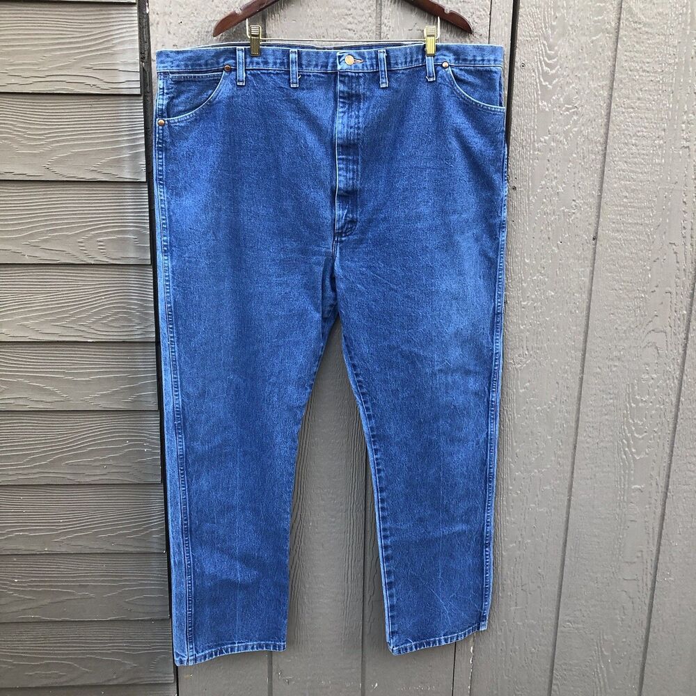 Vintage Y2K Wrangler 13MWZXS Cowboy Cut Jeans – Made in Mexico – 52x34